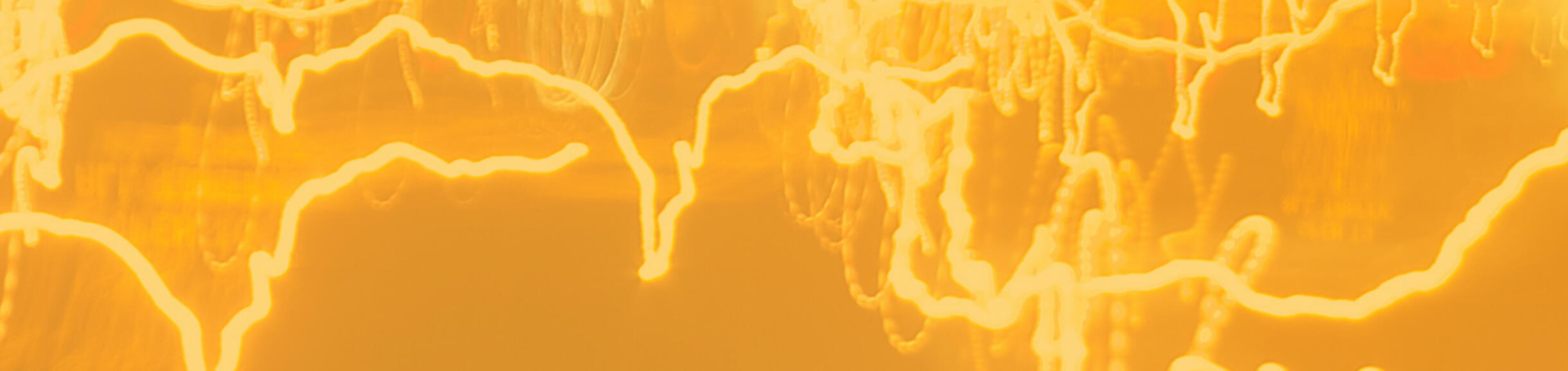 Energy waves on a yellow background